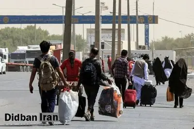 ۴۰ درصد اتباع غیرمجاز افغانستانی ساکن خراسان رضوی به کشورشان بازگشتند