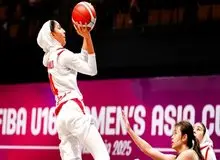 صعود تیم ملی بسکتبال دختران به نیمه نهایی کاپ آسیا