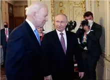 دیدار «پوتین» با بایدن تکذیب شد
