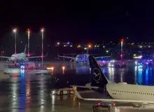 گروگان‌گیری در فرودگاه هامبورگ آلمان+فیلم 