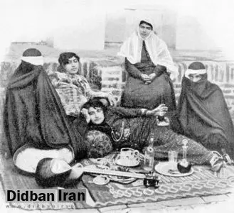 گروه زنان نوازنده قاجار+تصاویر