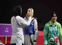 حذف «مبینا نعمت‌زاده» با شکست مقابل تکواندوکار ترکیه‌ای