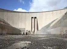 سد زاینده‌رود تا پایان تیر ماه خشک می‌شود