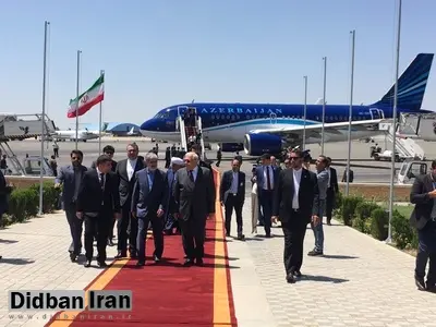رییس مجلس آذربایجان وارد تهران شد