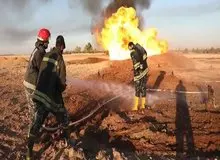 جزییات آتش سوزی در خط لوله گاز غرب تهران 