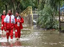 وقوع سیل و کولاک در زنجان و کردستان / آماده‌باش کامل نیروهای هلال‌احمر