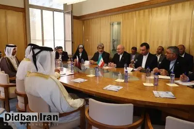 دیدار روسای مجالس ایران و قطر در ژنو