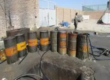 سرقت از خط لوله اصلی پالایشگاه نفتی تهران تبریز/ باغی در ملارد راه دسترسی سارقان نفتی+عکس