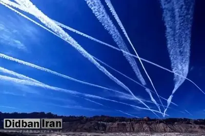 خط‌های سفید در آسمان تهران/ چرا آسمان پاییز و زمستان خط‌خطی‌تر است؟