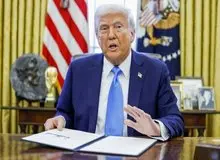 ترامپ: دو راه برای برخورد با ایران وجود دارد، یکی نظامی و دیگری از طریق توافق؛ من ترجیح می‌دهم که توافق کنیم