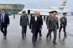 وزیر دفاع ایران وارد آذربایجان شد