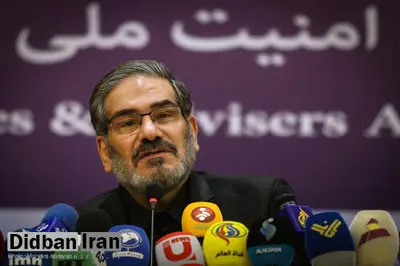 شمخانی دبیر شورای عالی امنیت ملی : اعتراضات کار منافقین، اوباش، سلطنت طلب ها و اراذل بود