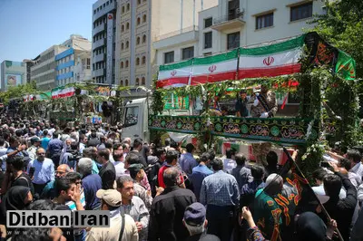 لغو محدودیت‌های ترافیکی مراسم تشییع شهدای تهران