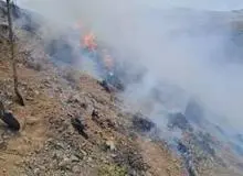 انفجار در شیراز/ اصابت ریزپرنده و آتش‌سوزی در اراضی کشاورزی