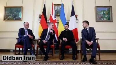 دیدار رهبران اروپایی با زلنسکی در لندن