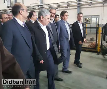 بازدید مدیرعامل بانک ملی ایران از پتروشیمی کردستان