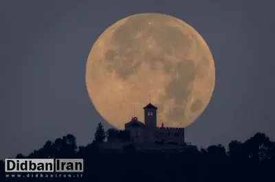 شامگاه ۱۴ آبان بزرگ‌ترین و درخشان‌ترین ابر ماه سال آسمان را نقره‌ای می‌کند