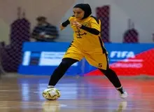 گل‌ زیبای فرشته کریمی در لیگ کویت/ FILM
