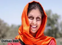 نازنین زاغری پس از آزادی/ تصویر