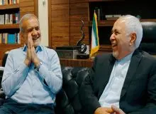 جزییات دیدار ظریف و پزشکیان+عکس