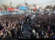 استقبال به یادماندنی مردم استان البرز از رییس‌ جمهوری