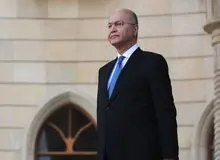 برهم صالح: حاکمیت عراق باید حفظ شود/خروج و یا عدم خروج نیروهای ائتلاف مسئله داخلی است