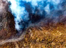 اعزام گسترده نیروی امدادی برای مهار آتش‌سوزی جنگل‌های دیزمار