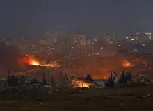 حمله رژیم صهیونیستی به منازل مسکونی و چادر آوارگان در شرق و جنوب غزه