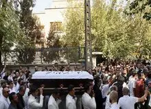 پیکر ناصر تقوایی در امامزاده طاهر آرام گرفت