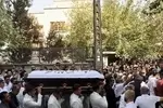 پیکر ناصر تقوایی در امامزاده طاهر آرام گرفت