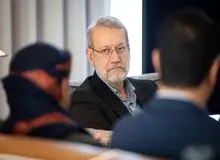 تصاویر تازه از دیدار و گفتگو لاریجانی با سخنگوی انصارالله یمن + عکس