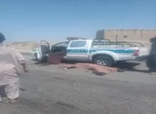 حملۀ تروریستی به مأموران پلیس در ایرانشهر