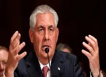 پیام خداحافظی تیلرسون: برای کشورم دعا می‌کنم
