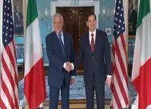 گفت‌وگوی وزرای خارجه آمریکا و ایتالیا درباره جنگ ایران و اسرائیل