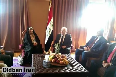 مذاکره ابتکار با رئیس جمهور عراق درباره پدیده گرد و غبار