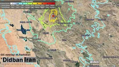 گزارش میدانی خبرنگار ایرنا در استان کرمانشاه: ارتباط با سرپل ذهاب میسر نیست